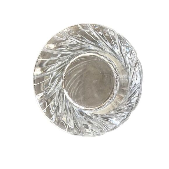 Mikasa Concerto Barware Highball Water Tall 5 3/4” Swirl Crystal Glass - Picture 6 of 13